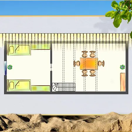 דירה Seeblick Aquamarin