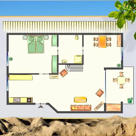 דירה Seeblick Aquamarin